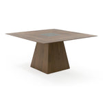 Cora- Modern Walnut and Black Tempered Glass Dining Table by VIG Furniture - View 15