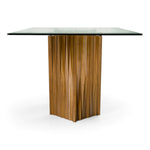 Corbin Mid-Century Walnut & Glass Dining Table by VIG Furniture - View 4
