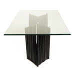 Corbin Mid-Century Black Ash & Glass Dining Table by VIG Furniture - View 5