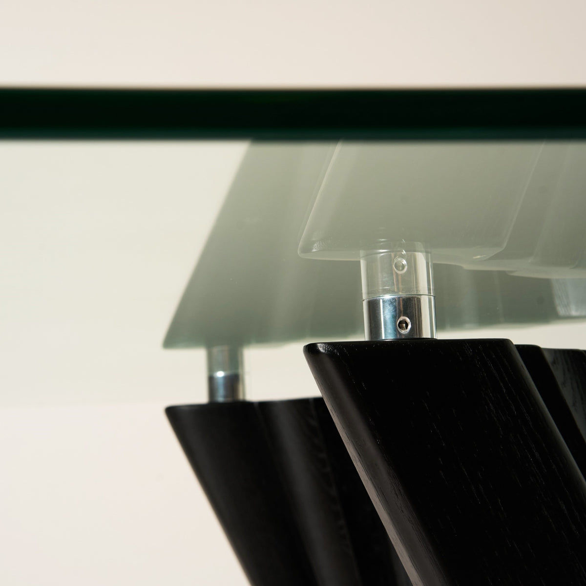 Corbin Mid-Century Black Ash & Glass Dining Table by VIG Furniture - View 7