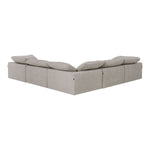 Corinth - Modern Grey Fabric Sectional Sofa with 3 Power Recliners by VIG Furniture - View 9