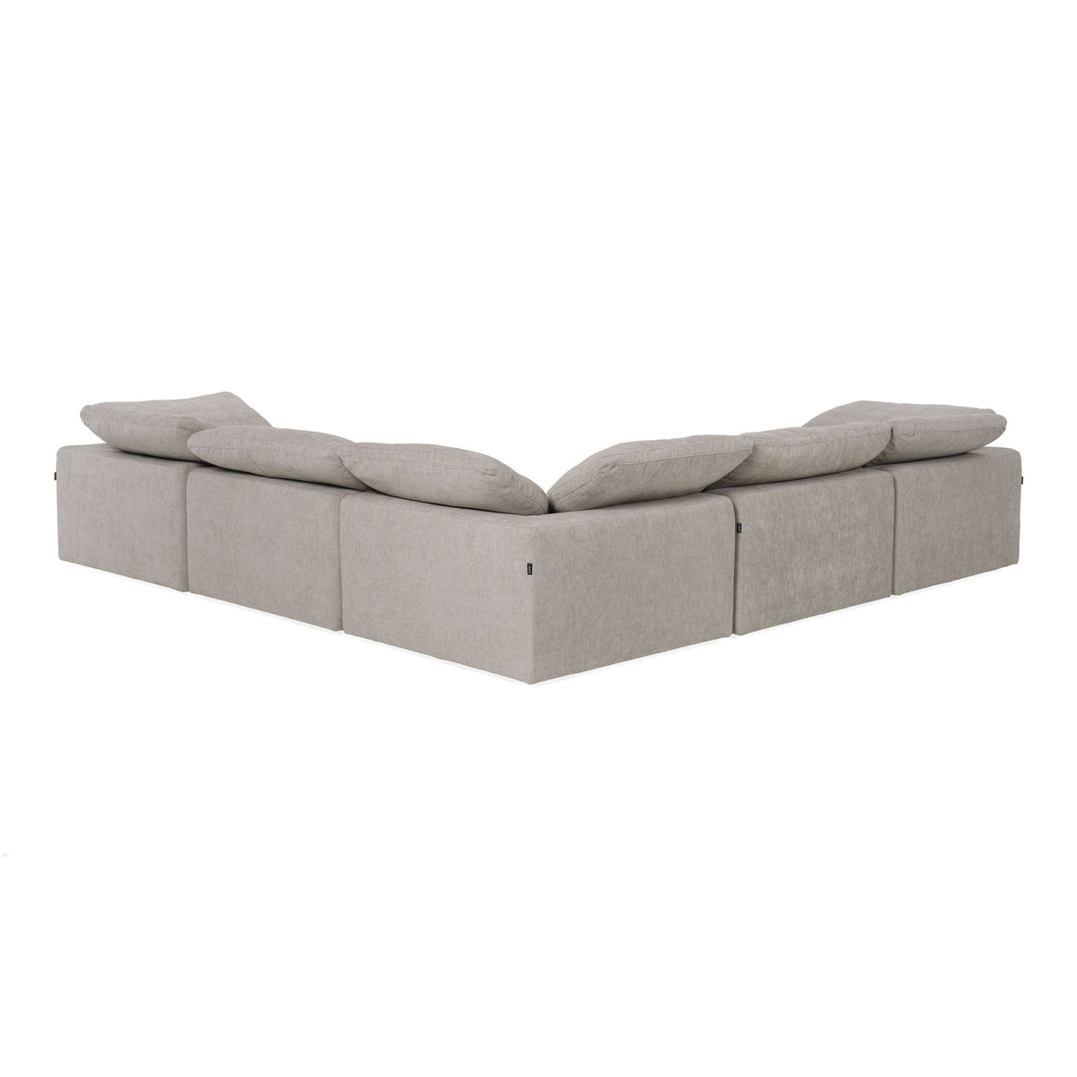 Corinth - Modern Grey Fabric Sectional Sofa with 3 Power Recliners by VIG Furniture - View 9