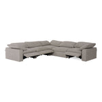 Corinth - Modern Grey Fabric Sectional Sofa with 3 Power Recliners by VIG Furniture - View 10