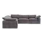 Corinth - Modern Dark Grey Fabric Sectional Sofa with 3 Power Recliners by VIG Furniture - View 10