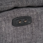 Corinth - Modern Dark Grey Fabric Sectional Sofa with 3 Power Recliners by VIG Furniture - View 3