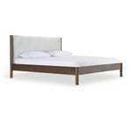 Carolina - Modern Grey Fabric + Wenge Bed by VIG Furniture - View 5