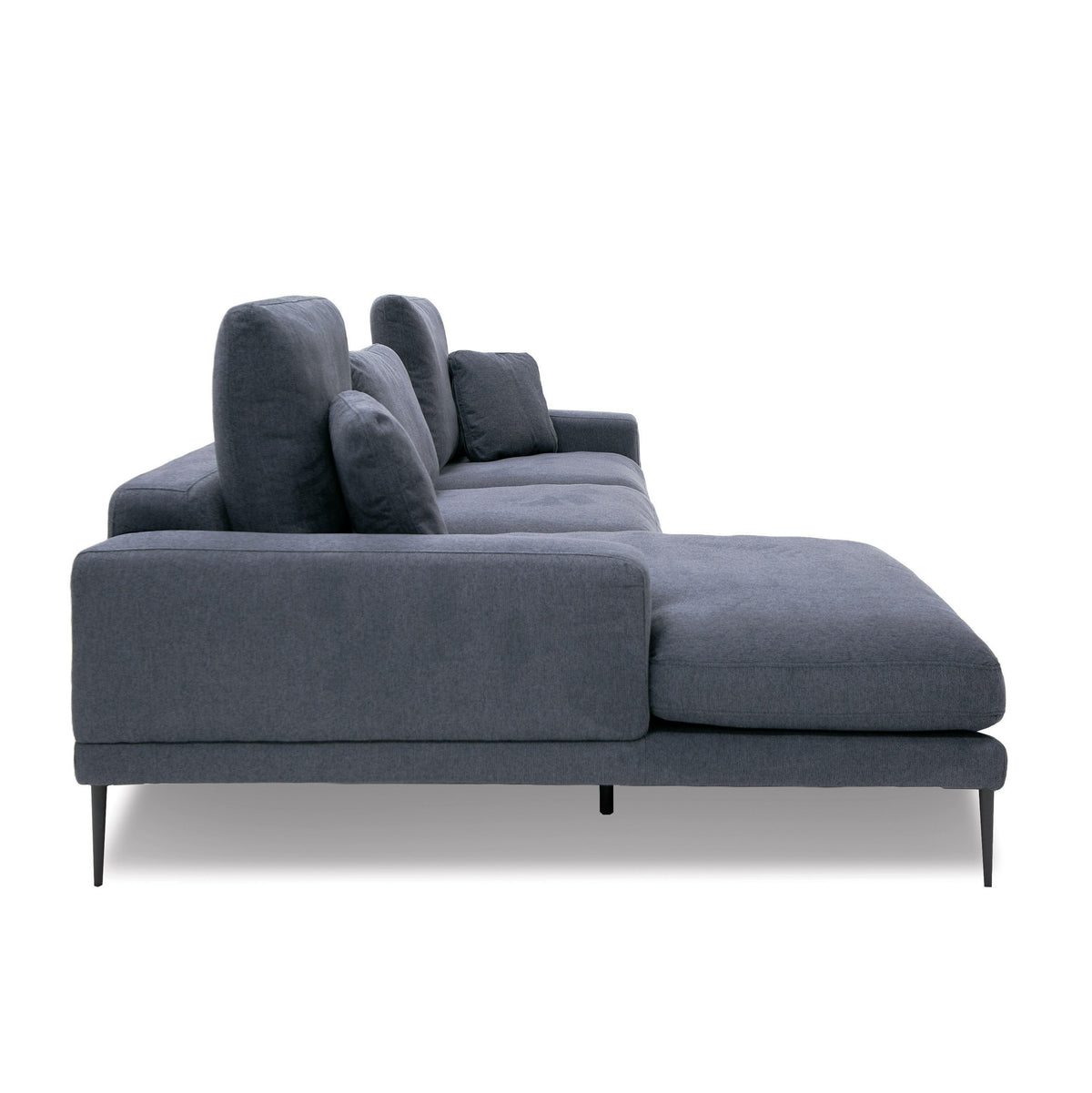 Corwith - Modern Blue Fabric Left Facing Sectional Sofa by VIG Furniture - View 4