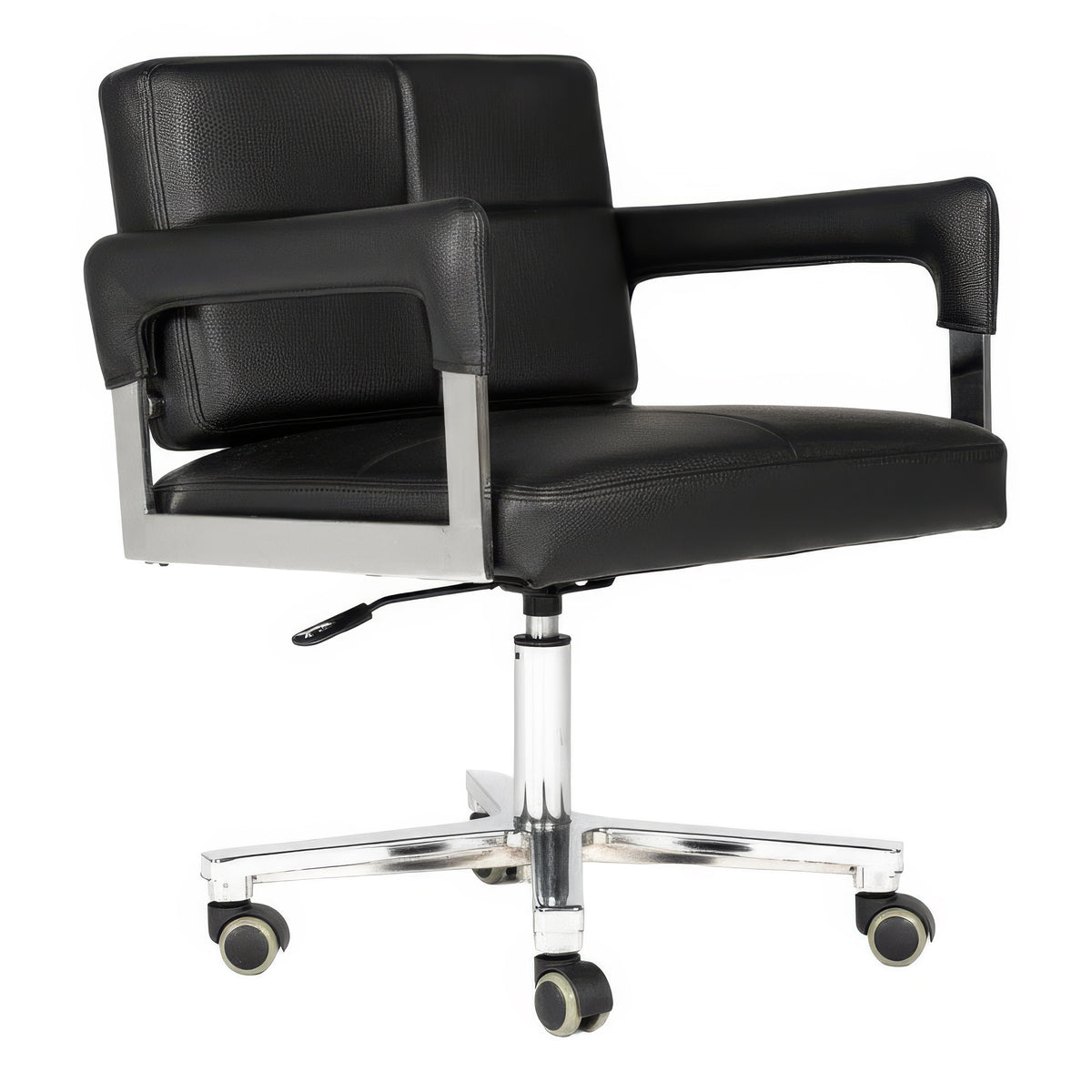 Craig Modern Black Bonded Leather Office Chair by VIG Furniture - View 1