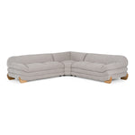 Crockett - Modern Light Grey Fabric Sectional Sofa by VIG Furniture - View 1