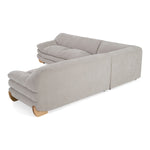 Crockett - Modern Light Grey Fabric Sectional Sofa by VIG Furniture - View 4