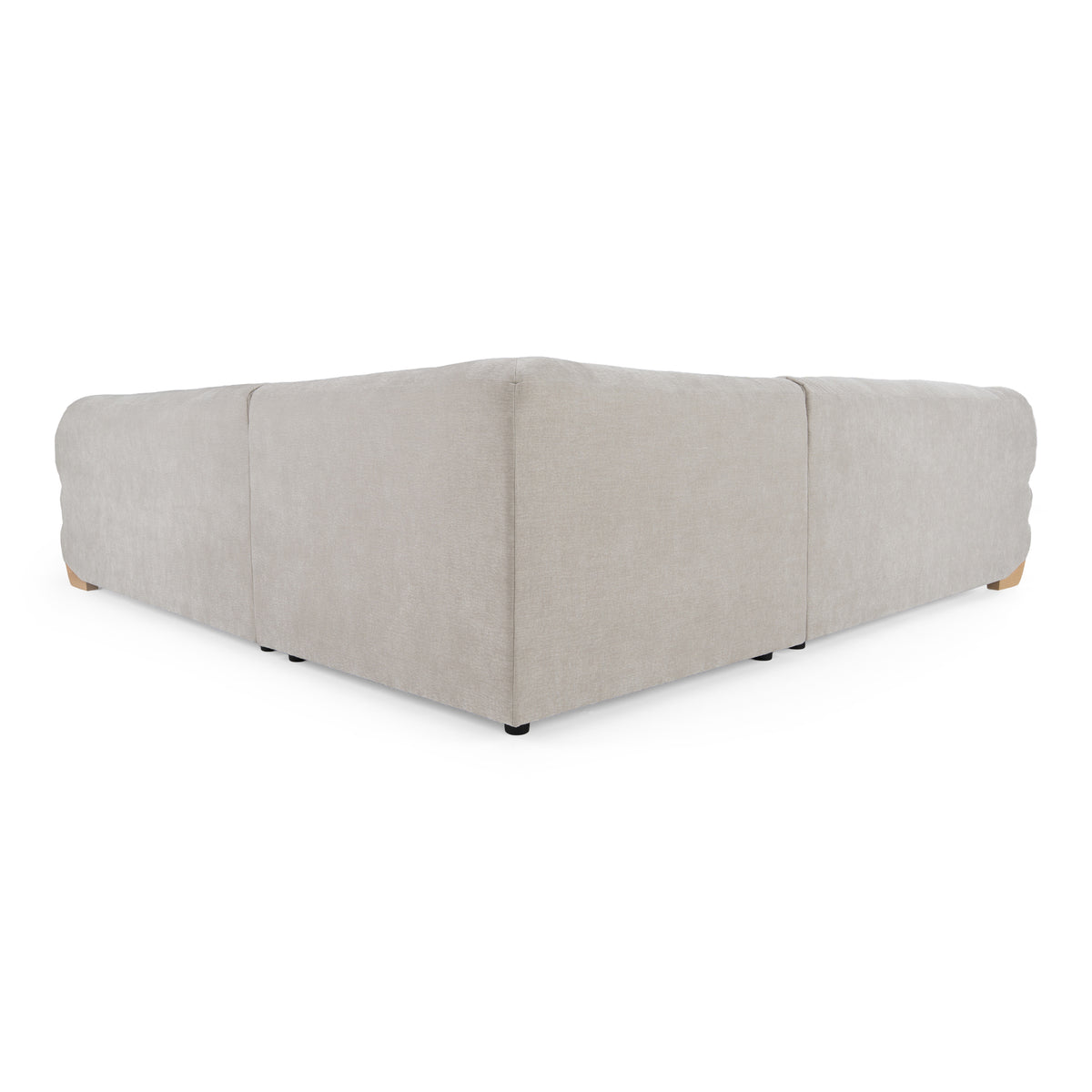 Crockett - Modern Light Grey Fabric Sectional Sofa by VIG Furniture - View 5