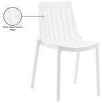Marilla - Polypropylene Outdoor Patio Dining Chair (Set of 4)