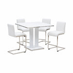 Amanda - Dining Table Set With Stools