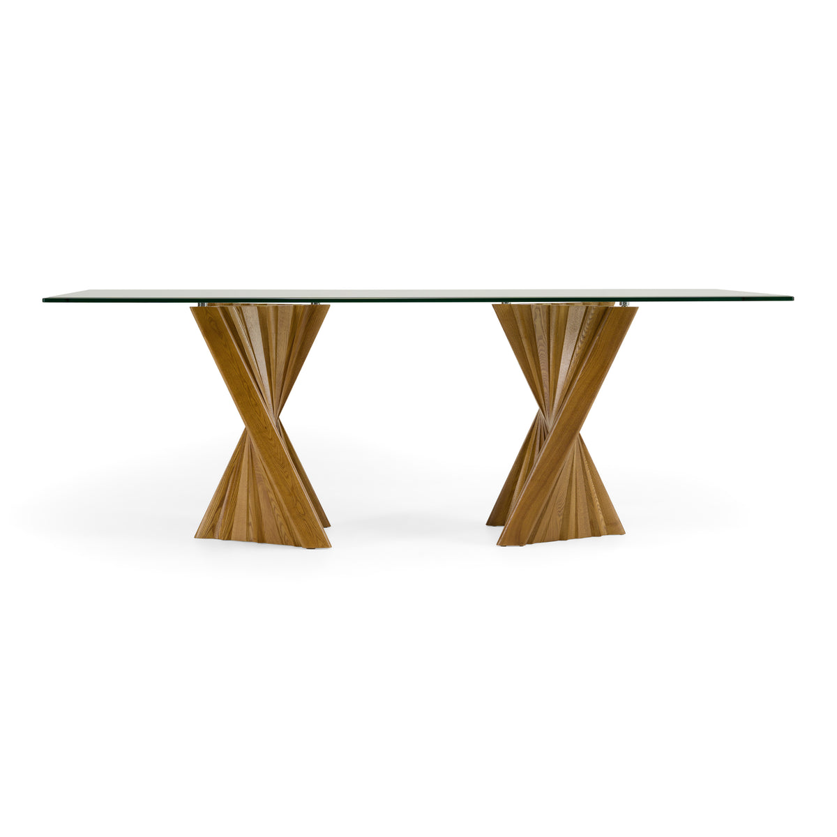 Corbin Mid-Century Glass Dining Table by VIG Furniture - View 1