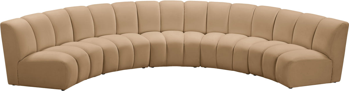 Infinity - 5 Piece Modular Sectional - Camel