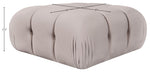 Orin - Velvet Performance Fabric Upholstered Modular Ottoman
