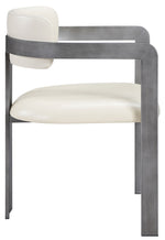 Aurum - Vegan Leather Upholstered Dining Chair With Gray Base (Set of 2)