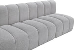Arc - Boucle Fabric 3 Seats Modular Sofa