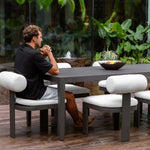 Bolster Back - Outdoor Dining Chair