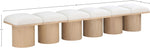 Pavilion - 6 Piece Modular Bench With Natural Base