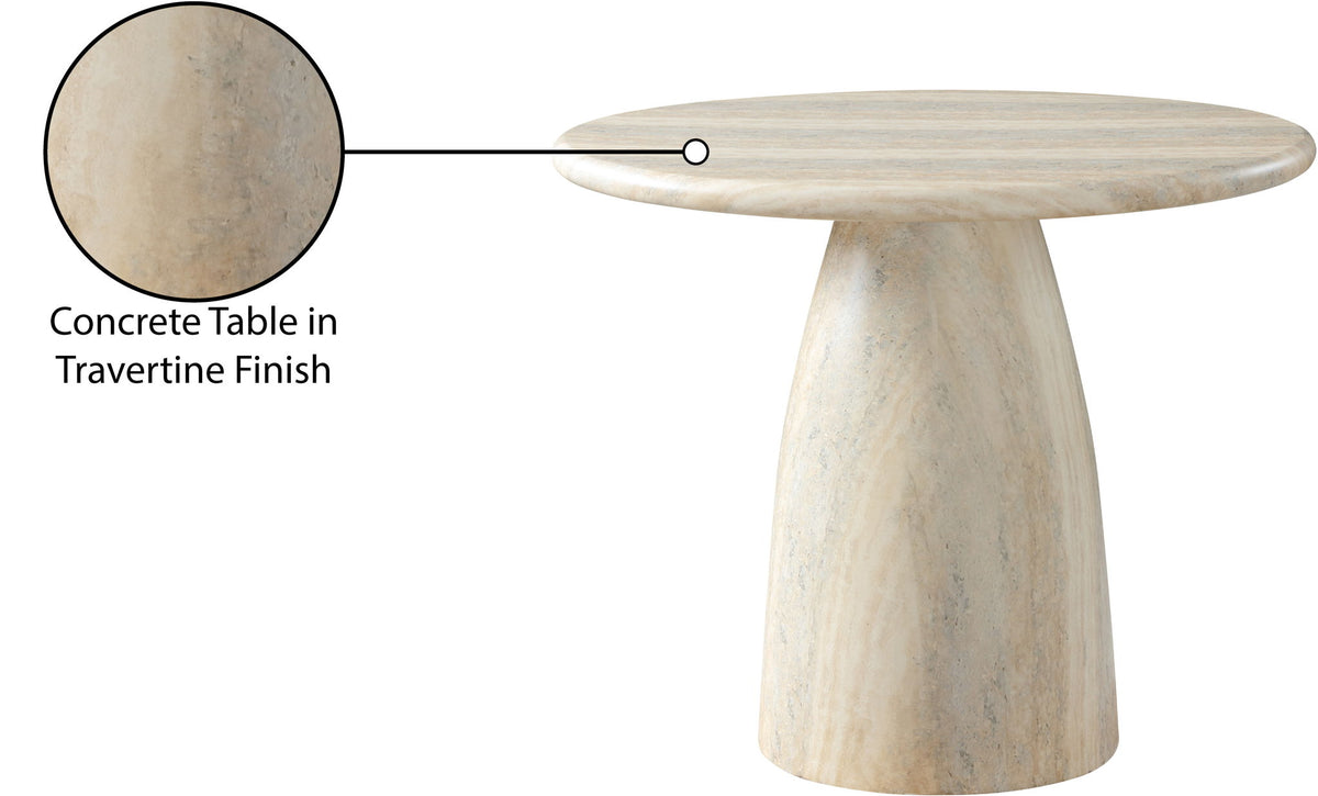 Cosenza - Round Concrete Dining Table