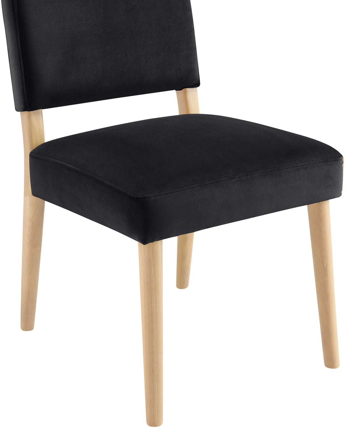 Varinelle - Velvet Dining Chair (Set of 2) - Natural Frame