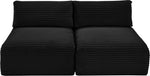 Shaggy - 2 Seat Modular Armless Sofa