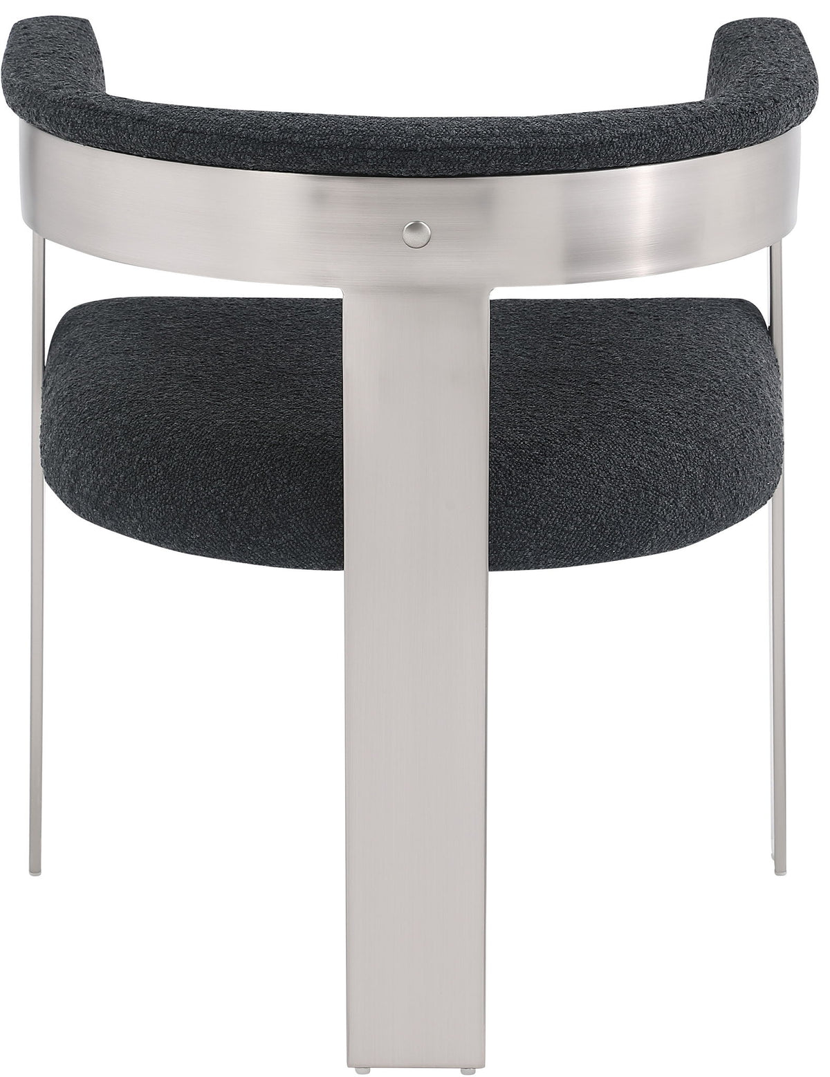 Romeo - Boucle Dining Chair With Silver Base (Set of 2)