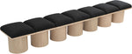 Pavilion - 7 Piece Modular Bench With Natural Base