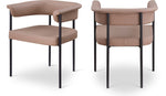 Malin - Faux Leather Dining Chair (Set of 2) - Tan