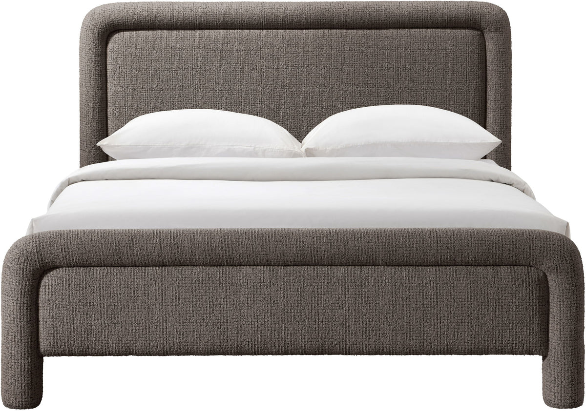 Baylor - Fabric With Interwoven Chenille Upholstered Bed