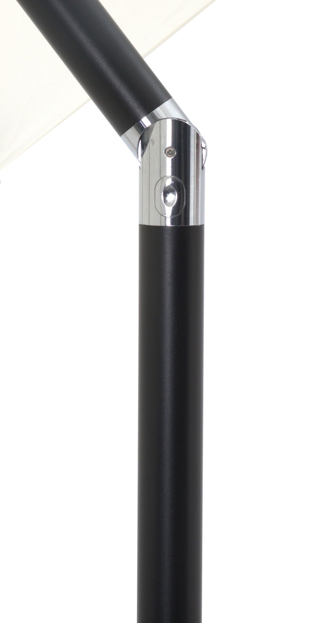 Fiji - Aluminum Patio Umbrella With Square White And Black Base