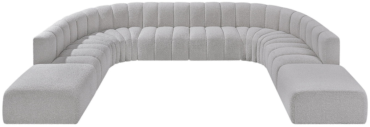 Arc - Boucle Fabric Modular Sectional