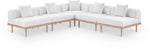 Laguna - 5 Piece 106.5" Upholstered Outdoor Patio Modular Sectional