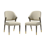 Manhattan Collette - Wood Upholstered Side Chair (Set of 2)