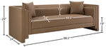 Everett - Vegan Leather Upholstered Sofa