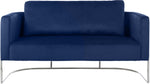 Casa - Loveseat with Chrome Legs