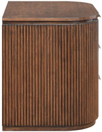 Astrid - Solid Wood And Oak Veneer Nightstand
