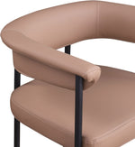 Malin - Faux Leather Counter Stool (Set of 2) - Tan