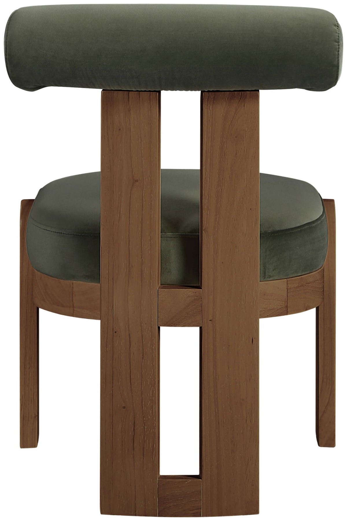 Arienzo - Performance Fabric Upholstered Dining Chair (Set of 2) - Walnut Base