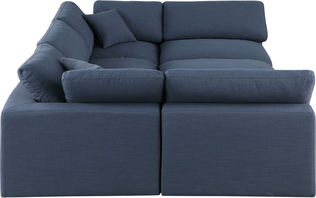 Comfy - 6 Piece Linen Sectional