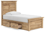 Makidern - Panel Storage Bed