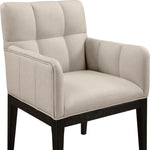 Adrian - Dining Arm Chair (Set of 2) - Black Legs