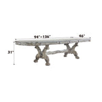 Dresden - Dining Table - Vintage Bone White