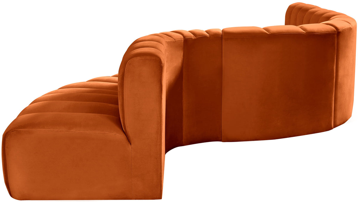 Arc - Velvet 7 Piece Modular Sofa