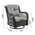 Manhattan Fruttuo - 3-Piece Conversation Set