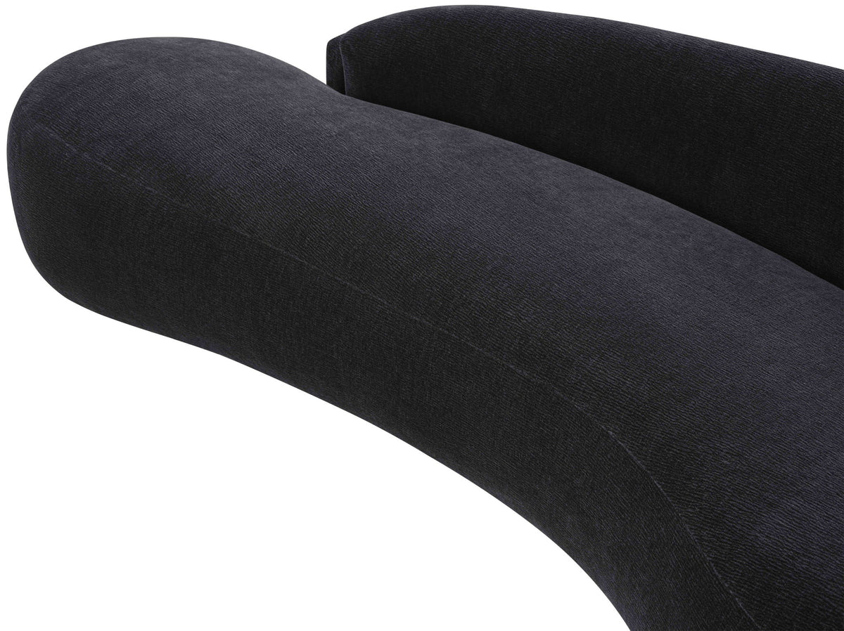 Caspian - Chenille Fabric Upholstered Sofa