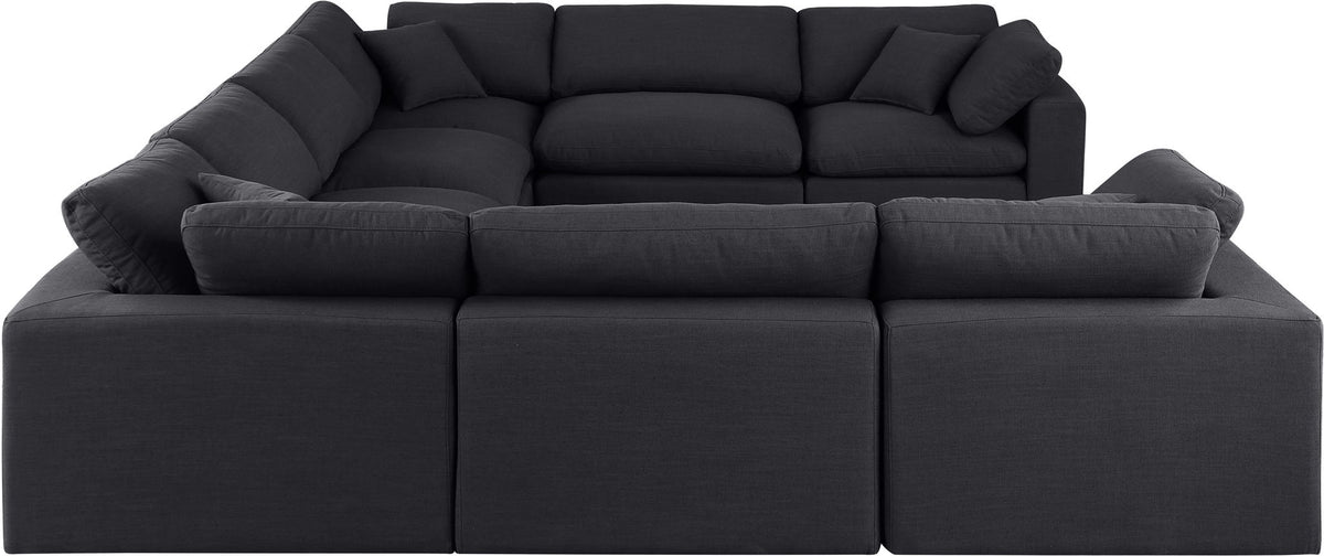 Comfy - 8 Piece Linen Modular Sectional