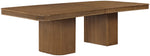 Mohari - Solid Wood And Oak Veneer 112" / 160" Dining Table