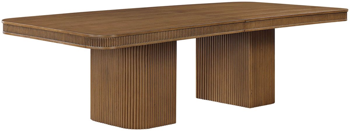 Mohari - Solid Wood And Oak Veneer 112" / 160" Dining Table